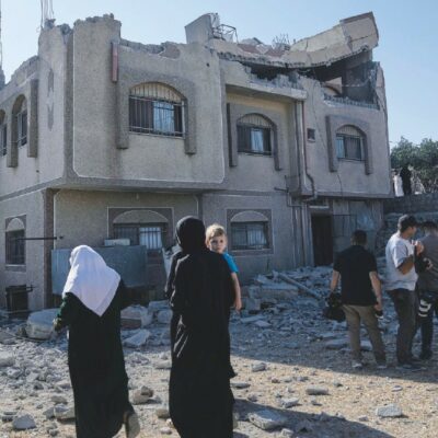 Copertina di “L’Idf è ancora in casa di mio fratello”. Qusra: Mariam e gli altri sotto assedio