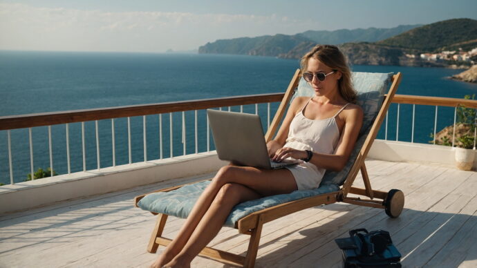 Smart working in vacanza, non tutto è lecito: regole e consigli per evitare sanzioni e procedimenti disciplinari (fino al licenziamento)