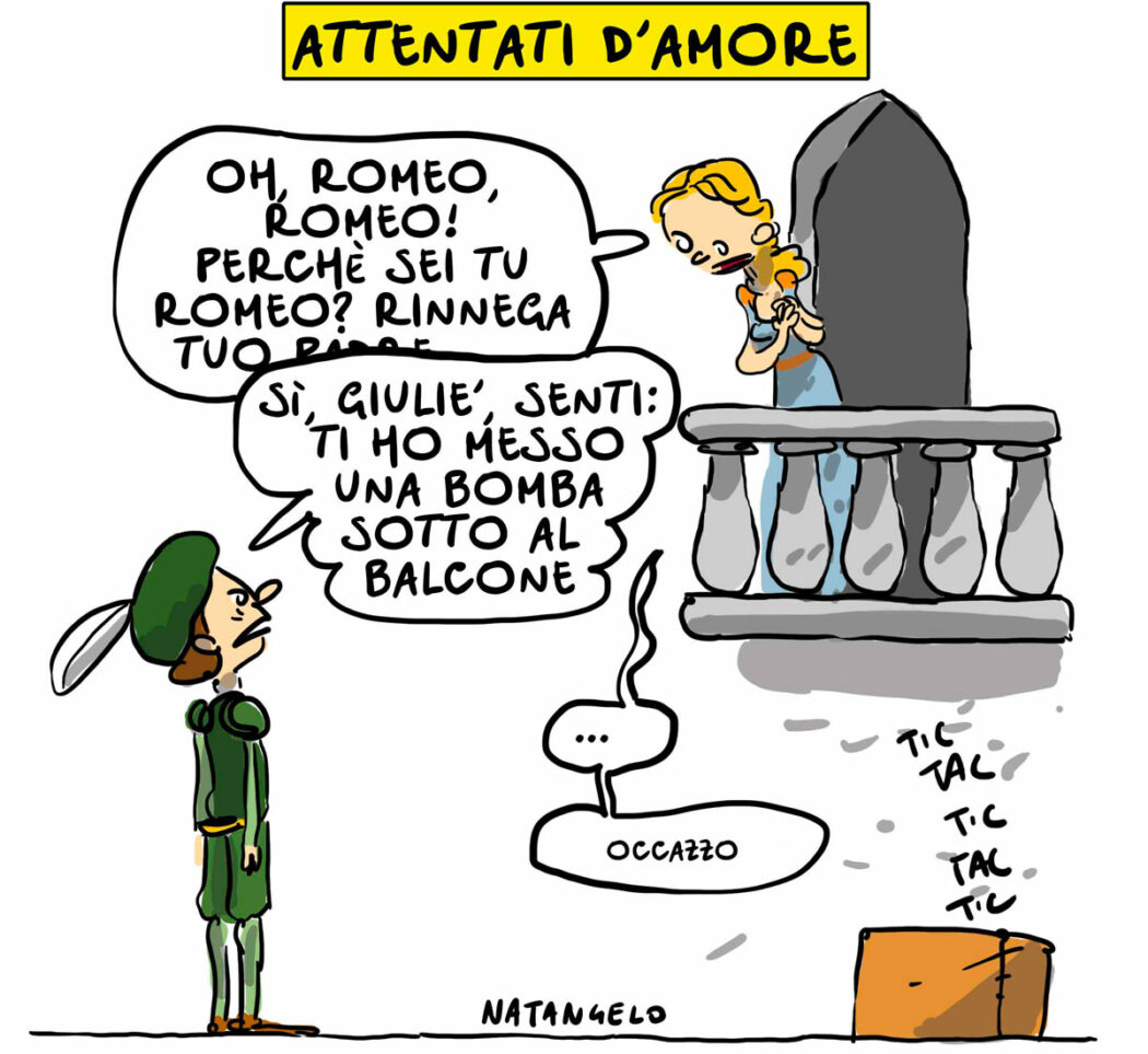 La vignetta di Natangelo