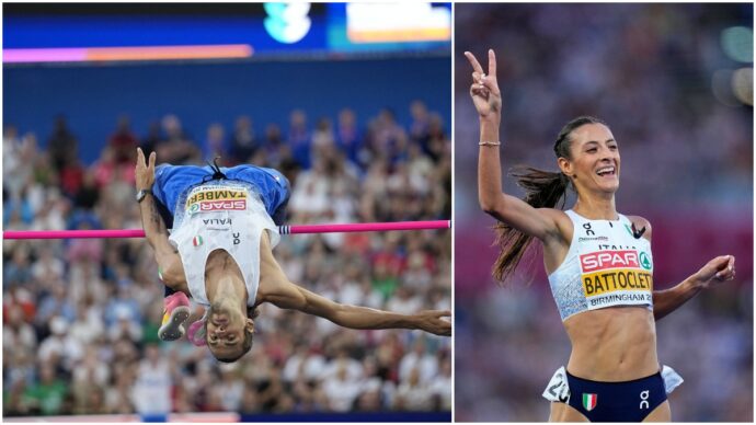 Italia da sballo agli Europei di atletica: 4 medaglie in 2 ore. Tamberi oro per la quarta volta in carriera