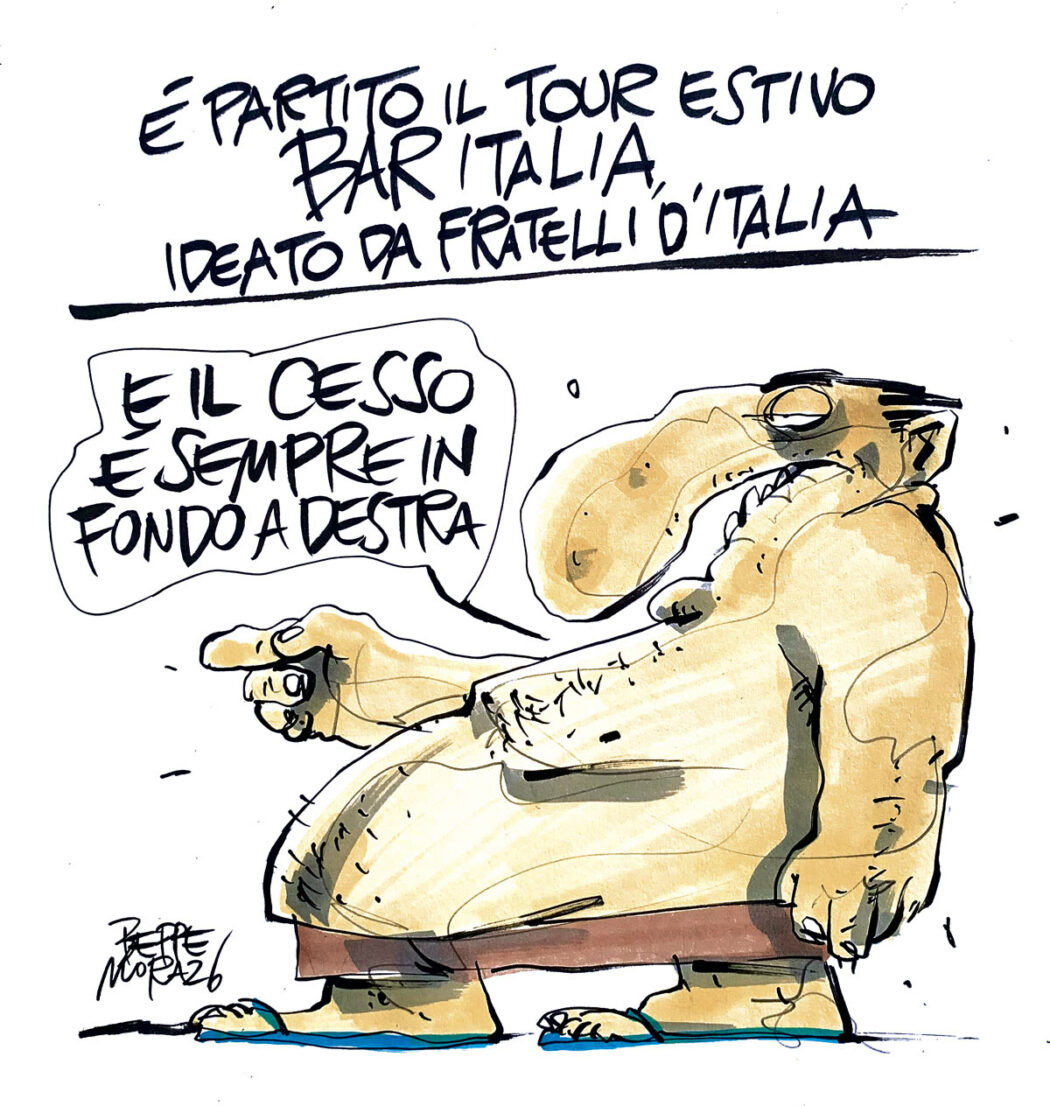 La vignetta di Beppe Mora