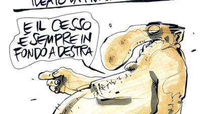 Copertina di La vignetta di Beppe Mora