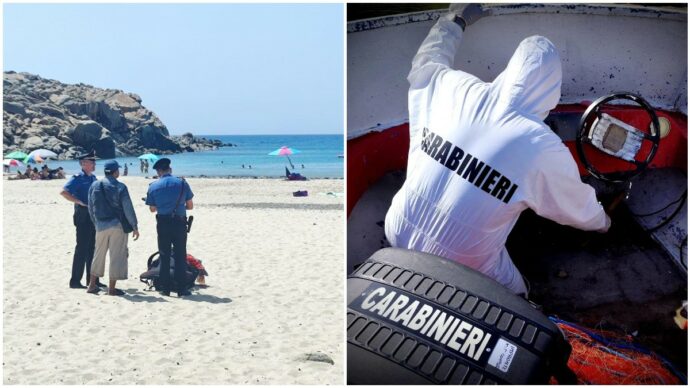 Una 17enne travolta da un barchino di migranti a pochi metri dalla riva di Chia (Cagliari): un arresto