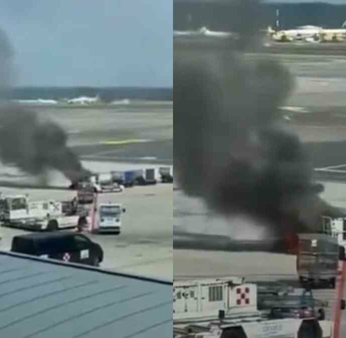 “Se fosse successo dopo il decollo sarebbe stato un disastro”: scoppia un incendio nel container pieno di bagagli pronto a essere imbarcato sull’aereo, panico a Malpensa. Nel mirino le batterie al litio