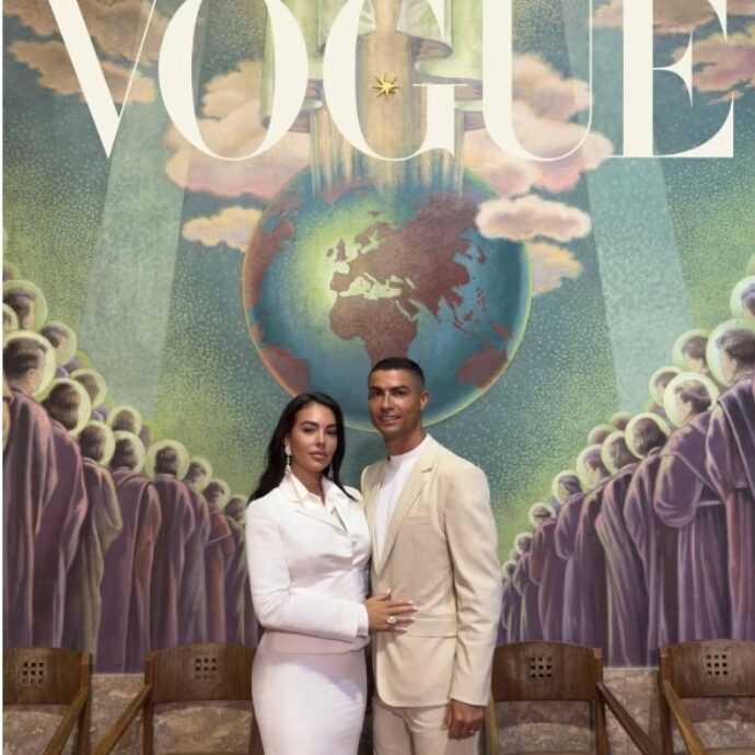 Cristiano Ronaldo e Georgina Rodríguez sposi in salotto: dai look Gucci al diamante da 50 carati e la Madonna di Fatima, i dettagli delle nozze segrete