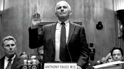 Copertina di Le verità nascoste tra Fauci e il Covid