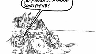 Copertina di La vignetta di Vauro