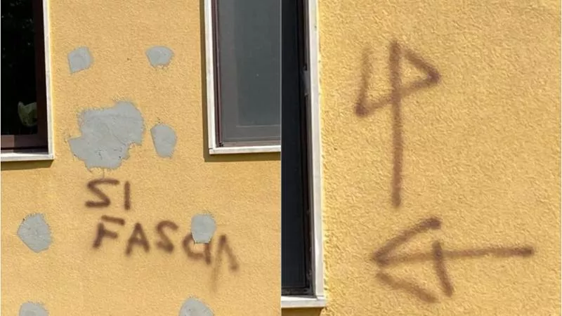 pisa la denuncia del pd scritte fasciste sui muri di una scuola ma erano i segni per la costruzione di un cappotto termico da Ilfattoquotidiano.it pisa la denuncia del pd scritte fasciste sui muri di una scuola ma erano i segni per la costruzione di un cappotto termico