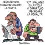 Copertina di La vignetta di Franzaroli