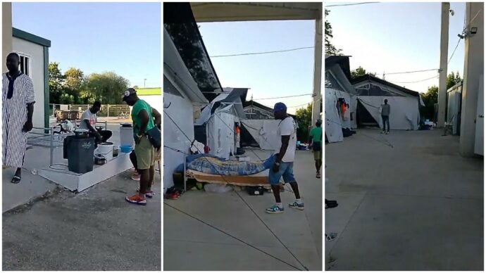 Copertina di Dentro il dormitorio (ex impianto di rifiuti) per i braccianti regolari a Brindisi: “Ecco come si vive”