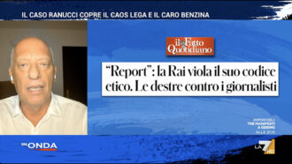 Copertina di Gomez su La7: “Contro Report è la vendetta dei potenti, il giornalismo d’inchiesta è scomodo al potere e silenziarlo conviene a politica e grandi aziende”