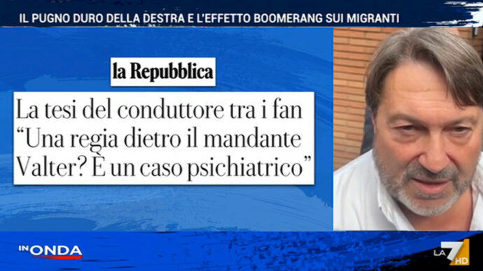 Ranucci: “Mai detto che Lavitola è un caso psichiatrico”. I messaggi del conduttore letti in diretta a In Onda