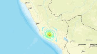 Copertina di Terremoto di magnitudo 6,7 in Perù: epicentro a sudest di Lima. La scossa sentita anche nella capitale