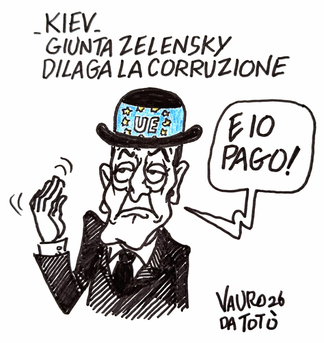 La vignetta di Vauro