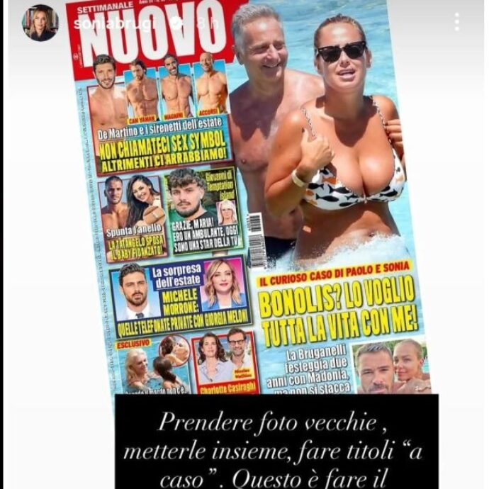 “Prendere foto vecchie, metterle insieme, fare titoli ‘a caso'”, “Paparazzi e giornalisti hanno deciso che il nostro privato fosse una notizia da dare”: la rabbia di Sonia Bruganelli e Luca Argentero