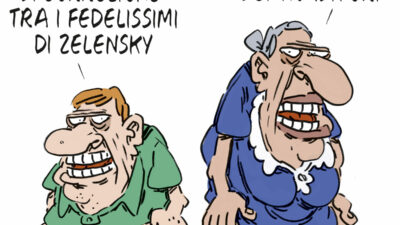 Copertina di La vignetta di Franzaroli