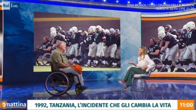 Copertina di “Sono finito in coma e quando mi sono svegliato ho scoperto che avrei vissuto sempre su una sedia a rotelle. Mi hanno nominato ‘guerriero Masai’, sogno che la mia vita diventi un film”: la storia di Norberto De Angelis