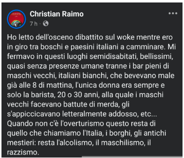 Il woke è la micidiale parabola di quella sinistra partita da De André e finita con Christian Raimo