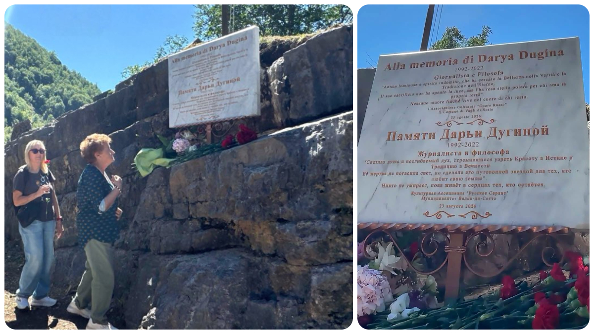 una targa per darja dugina figlia dell8217ideologo di putin polemica a vagli di sotto in lucchesia da Ilfattoquotidiano.it una targa per darja dugina figlia dell8217ideologo di putin polemica a vagli di sotto in lucchesia