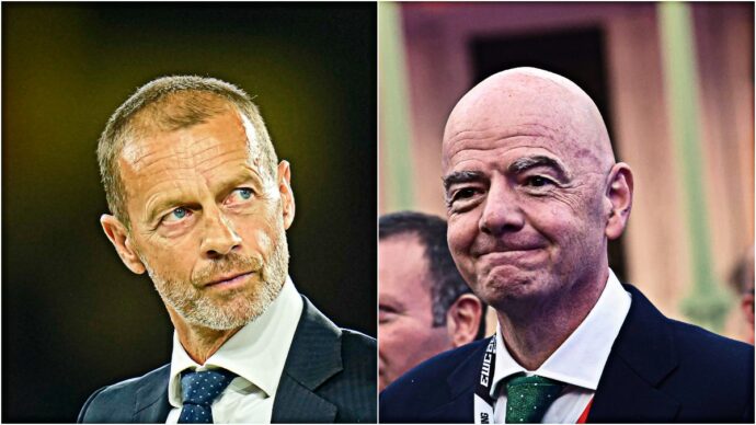 Ceferin non sfiderà Infantino alle elezioni Fifa 2027: “Non m’interessa, la mia credibilità è molto più alta. Ora lui ha solo due possibilità”