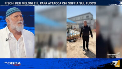 Copertina di Moni Ovadia a La7: “Israele Stato ebraico? No, è uno Stato sionista, basato su una ideologia criminale, razzista, genocidiaria”