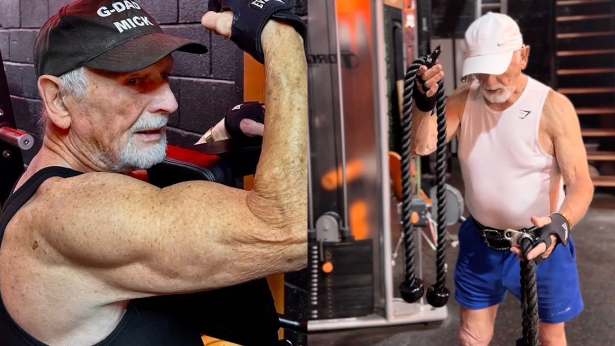 a 83 anni ho preso un manico di scopa gli ho attaccato due brocche di latte e ho iniziato ad allenarmi nel patio prima avevo una pancia enorme la storia di mick wadge il nonno bodybuilder star del web da Ilfattoquotidiano.it a 83 anni ho preso un manico di scopa gli ho attaccato due brocche di latte e ho iniziato ad allenarmi nel patio prima avevo una pancia enorme la storia di mick wadge il nonno bodybuilder star del web