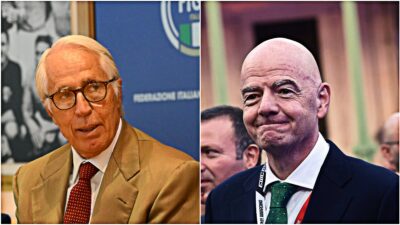 Copertina di La Figc non sosterrà Infantino alle elezioni Fifa: “Siamo con la Uefa”. Simonelli è critico: “Avrei preso tempo. Decisione solo di Malagò”