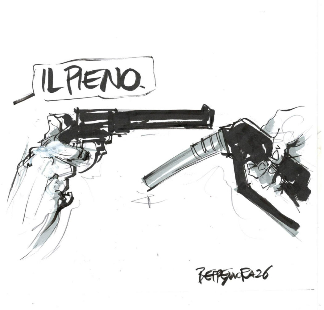 La vignetta di Beppe Mora
