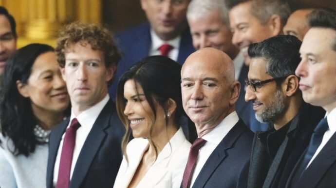 Da Meta all’IA, Stati sotto il giogo dei boss del Capitale digitale