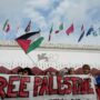 Copertina di Venice4Palestine alla Mostra contro  le complicità di piattaforme&C.