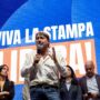 Copertina di La Rai obbedisce all’editto Meloni: “Report” ucciso  e Ranucci in esilio