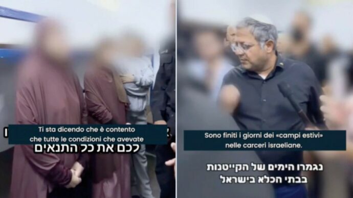 Ben-Gvir sbeffeggia le detenute palestinesi. Raid a Gaza: ucciso un bambino di tre anni