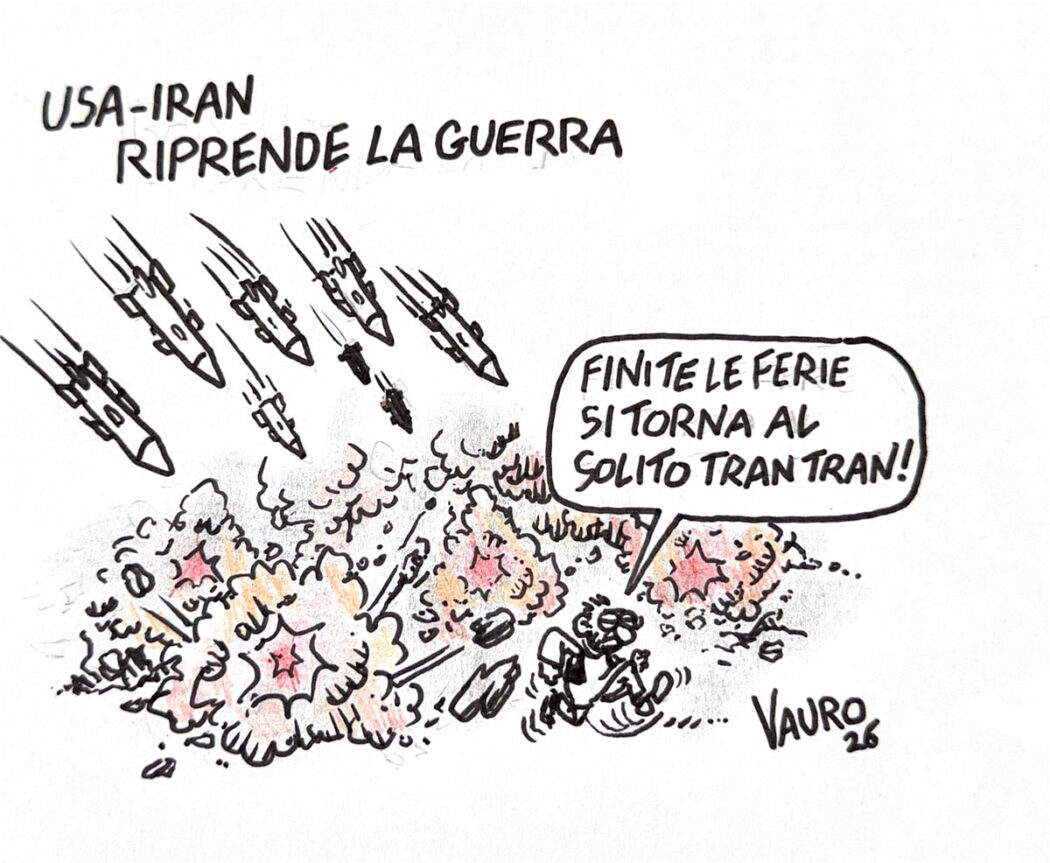 La vignetta di Vauro