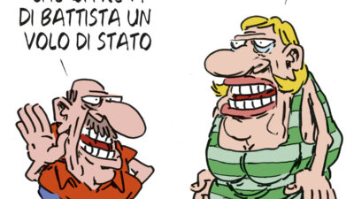 Copertina di La vignetta di Franzaroli