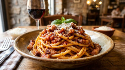 Copertina di “Chorizo spagnolo al posto del guanciale, così la pasta all’amatriciana è più economica e altrettanto saporita”: la ricetta del New York Times fa discutere (e arrabbiare) gli italiani