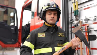 Copertina di “Ho pensato di morire, sono rimasto appeso ad un elicottero del soccorso alpino dopo una calata di 100 metri da una montagna”: Gabriele Vagnato su DMAX con “Giorno di prova”