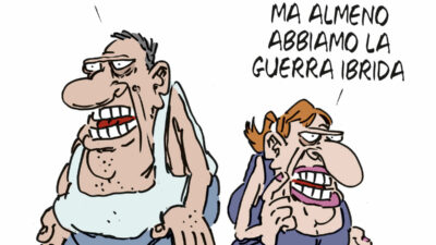 Copertina di La vignetta di Franzaroli