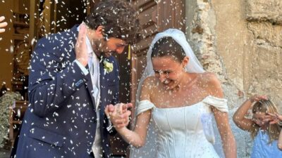 Copertina di Fiori d’arancio al Fatto Quotidiano: tanti auguri al nostro Giacomo Salvini e alla moglie Valeria Sforzini