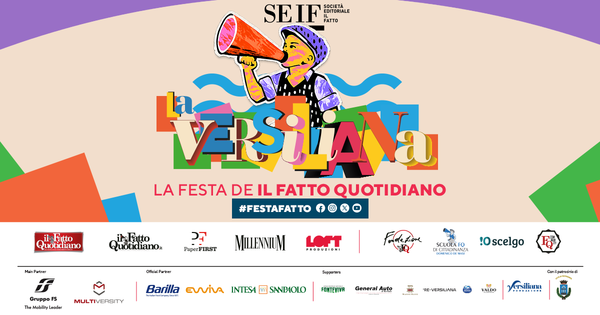 La Festa del Fatto torna in Versiliana dal 9 al 13 settembre 2026: scopri il programma