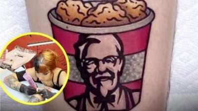 Copertina di Pollo fritto gratis a vita a chi si tatua il logo