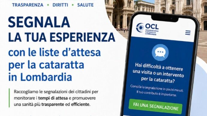 Ho creato un chatbot per segnalare i tempi d’attesa per la cataratta in Lombardia: perché partecipare