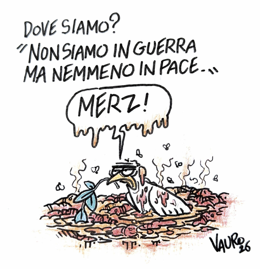 La vignetta di Vauro