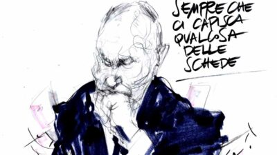 Copertina di La vignetta di Beppe Mora