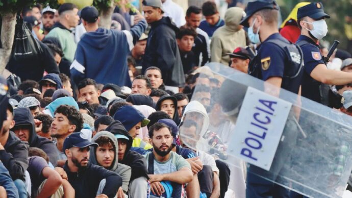 Marocco, giovani storie  di ragazzi  “bruciati”   per raggiungere Ceuta