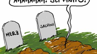 Copertina di Salvini esulta