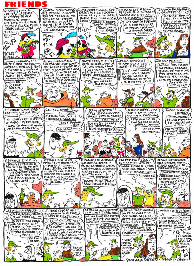 Friends – La strip di Stefano Disegni