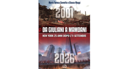 Copertina di Da Giuliani a Mamdani: così due cronisti italiani raccontano New York dalle Torri Gemelle a oggi