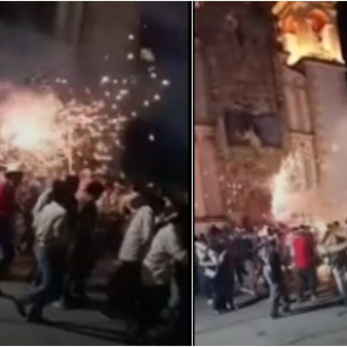 Esplode un “toro di paglia” carico di fuochi d’artificio e si incendia la chiesa durante la festa di Nostra Signora della Luce: “Ci sono almeno 10 morti e oltre 60 feriti”