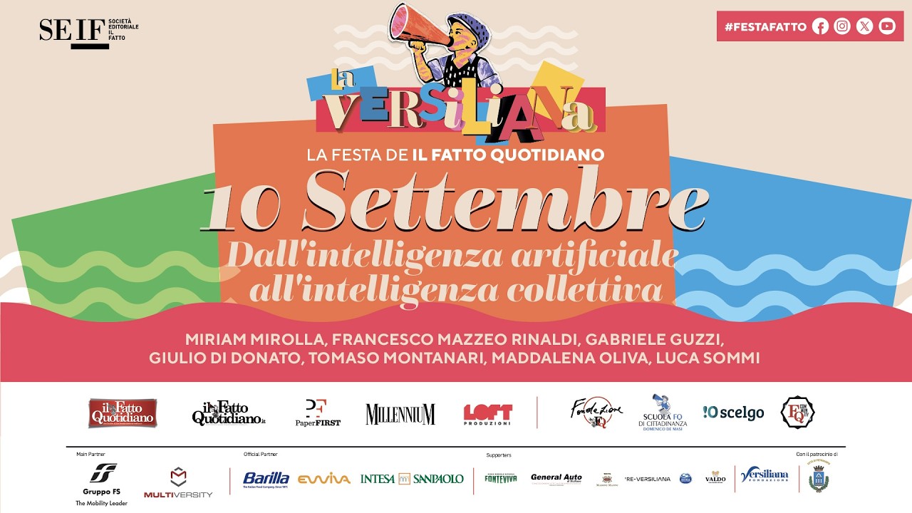 dall8217intelligenza artificiale all8217intelligenza collettiva la diretta con la scuola del fatto da Ilfattoquotidiano.it dall8217intelligenza artificiale all8217intelligenza collettiva la diretta con la scuola del fatto