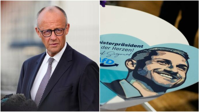 “Il drone è russo” e l’Afd stravince: ecco i frutti della demenziale ossessione anti-Mosca di Merz
